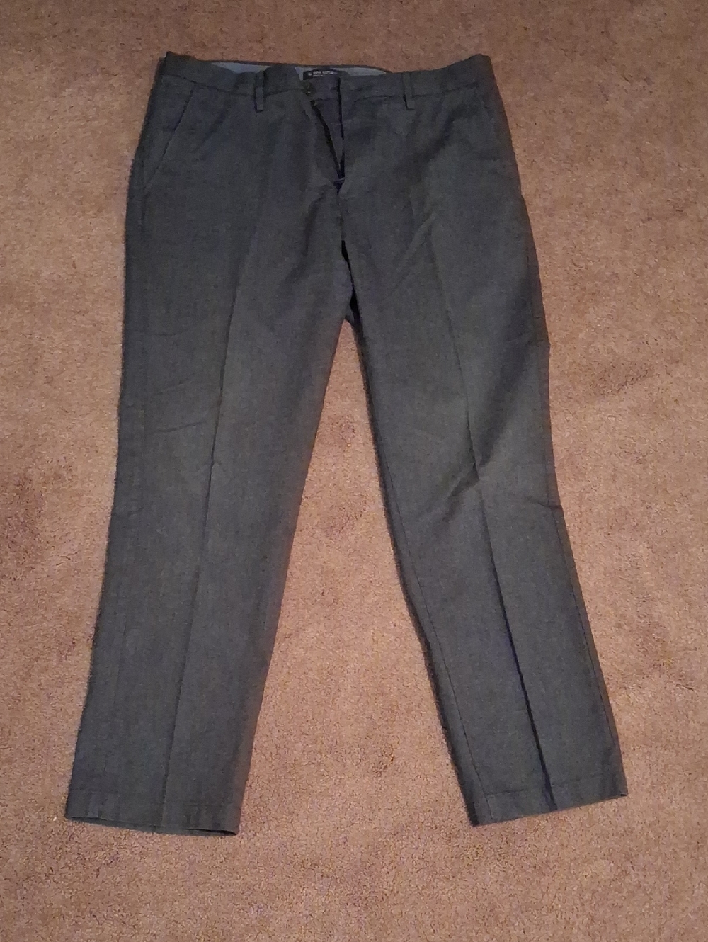 Banana Republic Men's Charcoal Grey Dress Pants